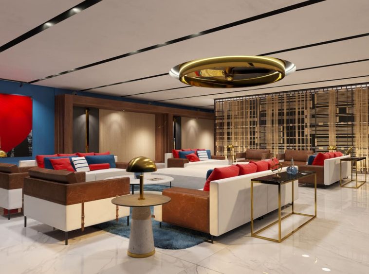 Mao Luxury Condos Cancun Lobby Sala de estar